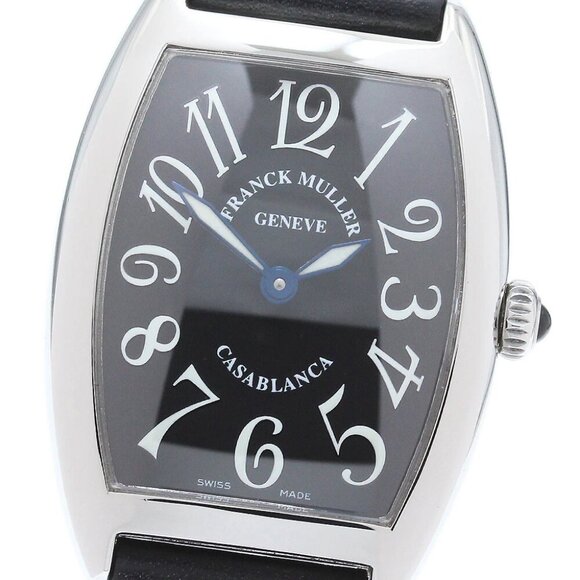 FRANCK MULLER Casablanca 1752QZC Stainless Steel black Dial Quartz Ladies_872414 - Picture 1 of 6